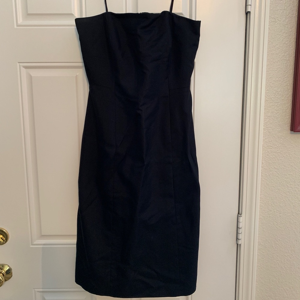 Black strapless Anne Taylor dress